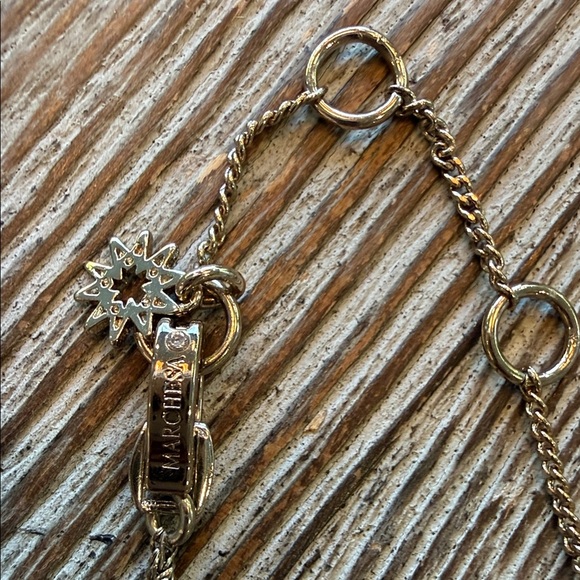 Marchesa Elegant Floral Sparkly Necklace SEE VIDEO! GORGEOUS!! Like New - Picture 4 of 11